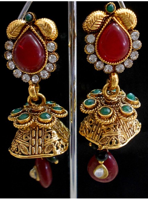 Polki Earrings